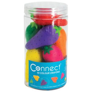 Bojice voštane Connect jagode 12/1