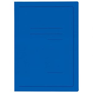 Fascikla kartonska sa tri klapne plava